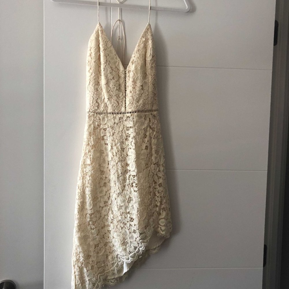 NBD off white dress lace.